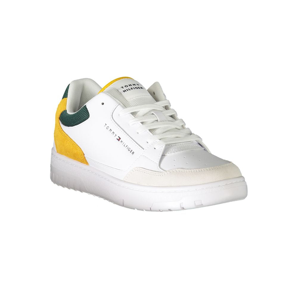Tommy Hilfiger Bianco Leather Men Sneaker | Regal Royce