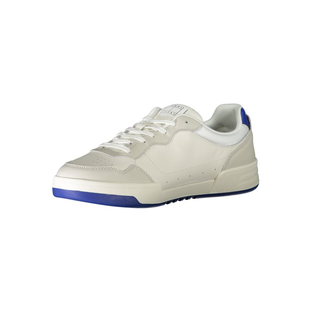 Tommy Hilfiger Bianco Polyurethane Men Sneaker | Regal Royce
