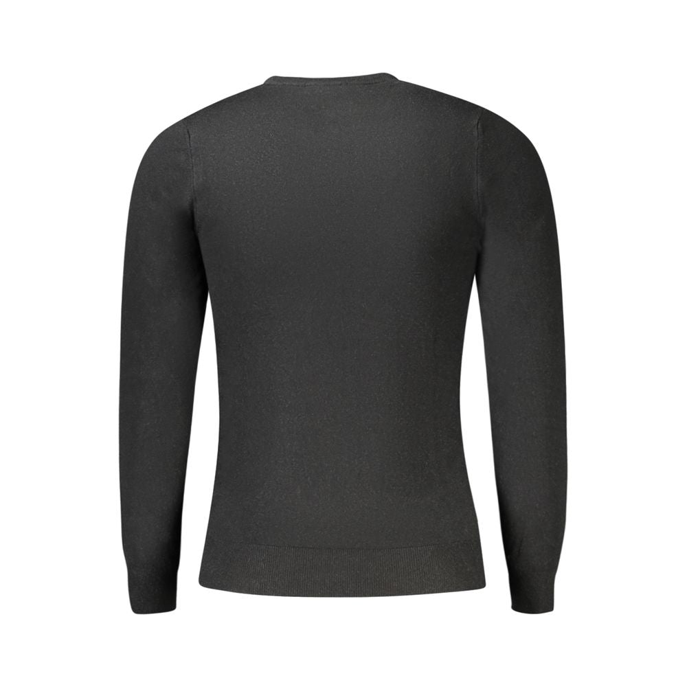 Cavalli Class Nero Viscosa Uomo Maglia | Regal Royce