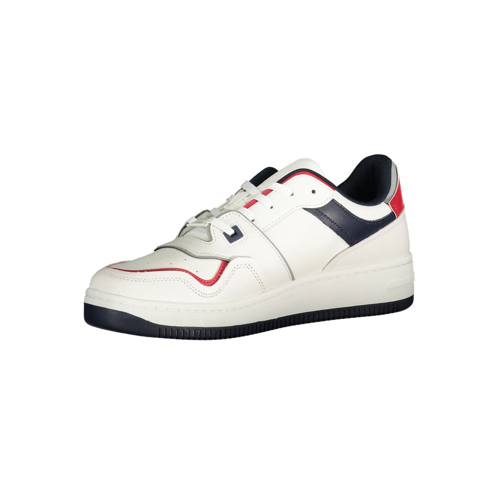 Tommy Hilfiger Bianco Polyurethane Men Sneaker | Regal Royce