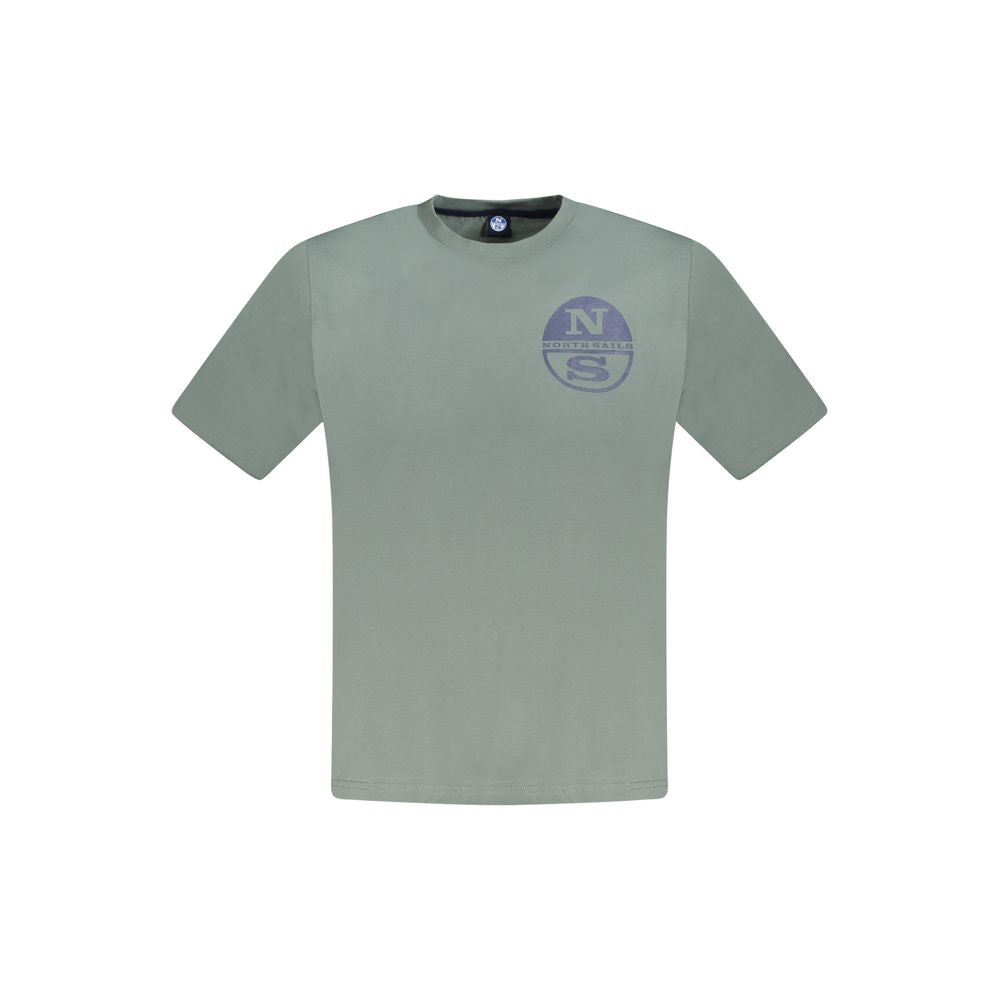 North Sails Verde Cotton Men T-Shirt | Regal Royce
