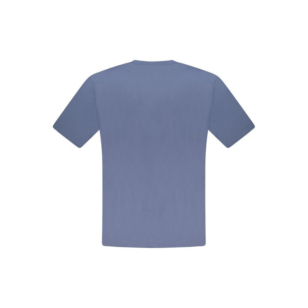 North Sails Blu Cotton Men T-Shirt | Regal Royce