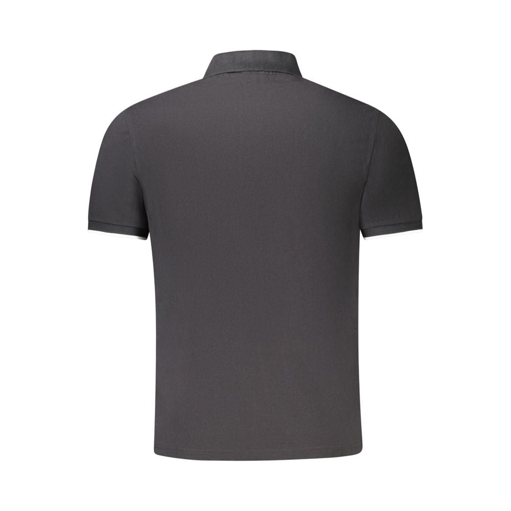 North Sails Black Cotton Men Polo | Regal Royce