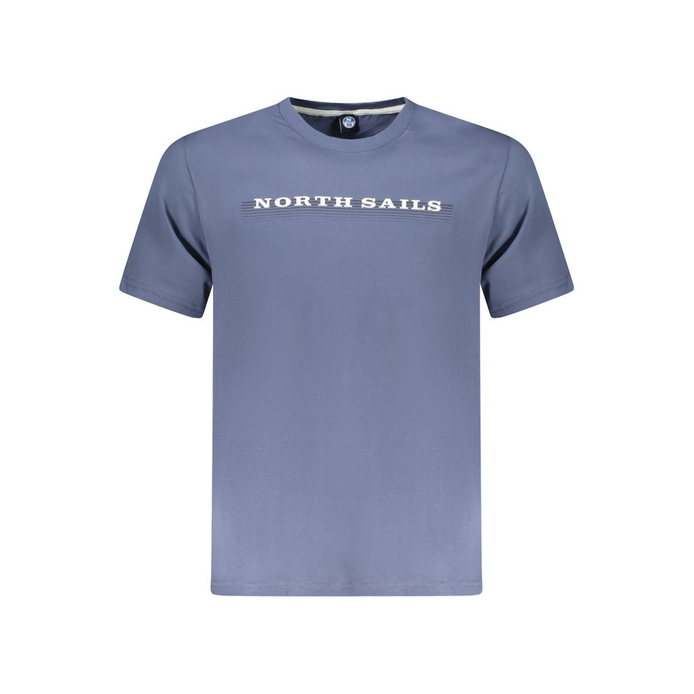 North Sails Blue Cotton Men's T-Shirt | Regal Royce