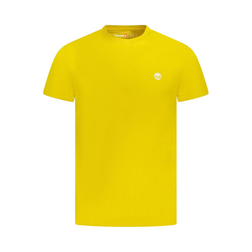 Timberland Yellow Cotton Men T-Shirt | Regal Royce