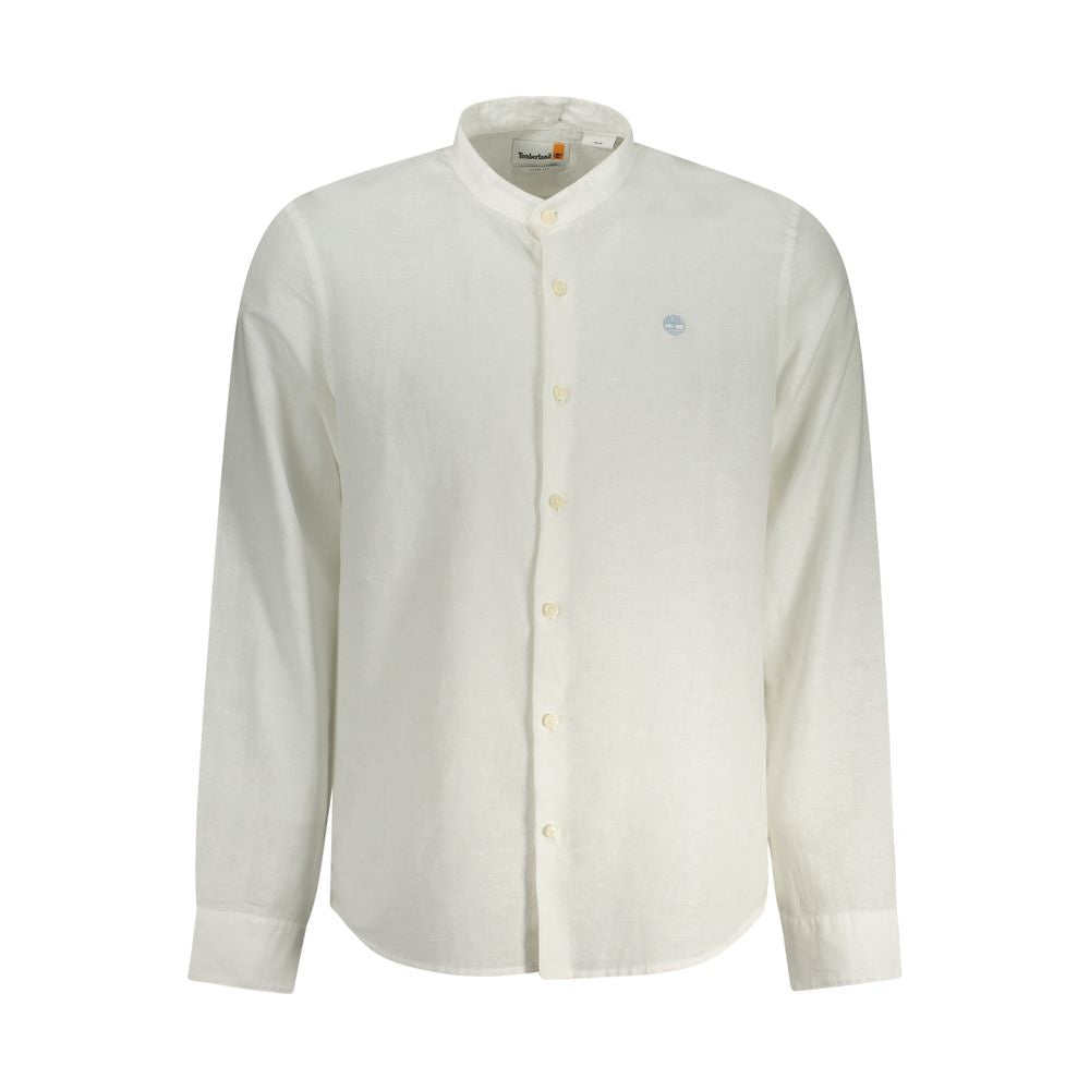 Timberland White Linen Men's Shirt | Regal Royce