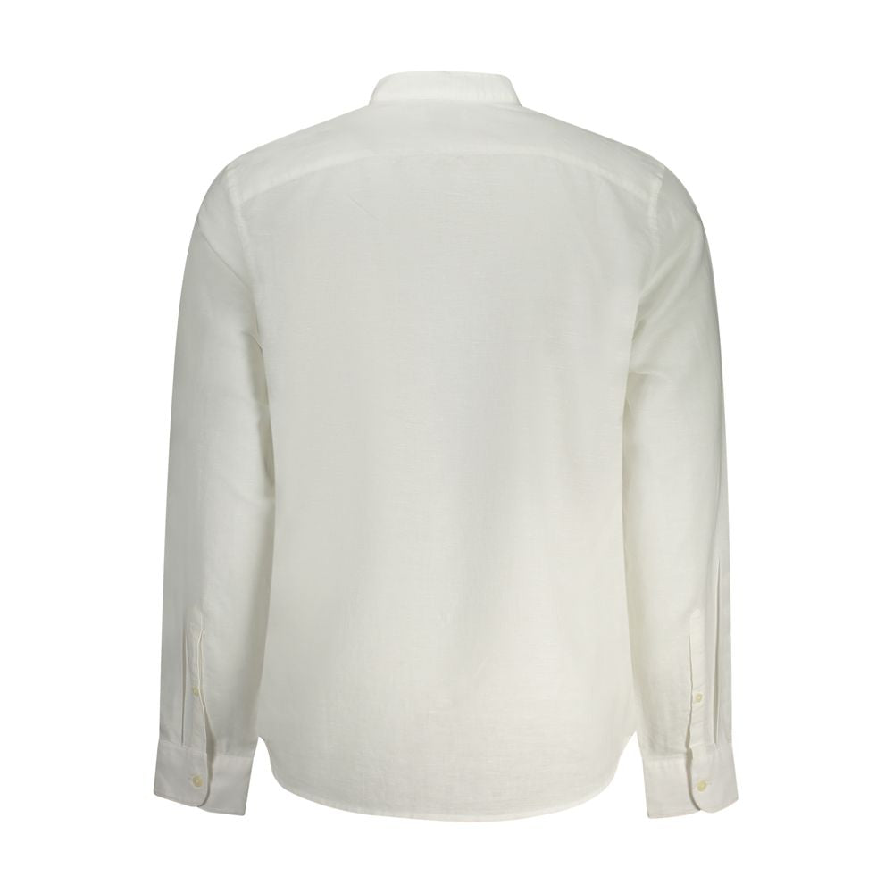 Timberland White Linen Men's Shirt | Regal Royce