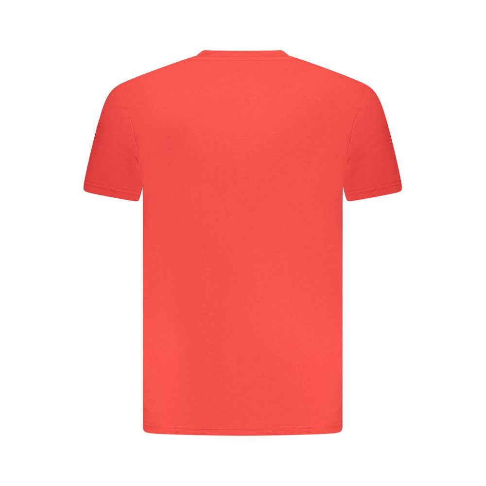 Cavalli Class "Rosso Cotton Men T-Shirt" | Regal Royce