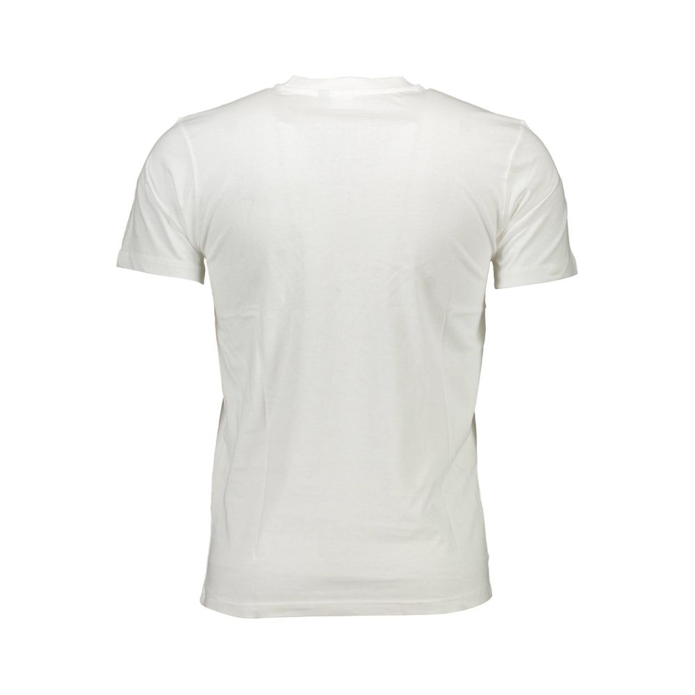 Sergio Tacchini White Cotton Men's T-Shirt | Regal Royce