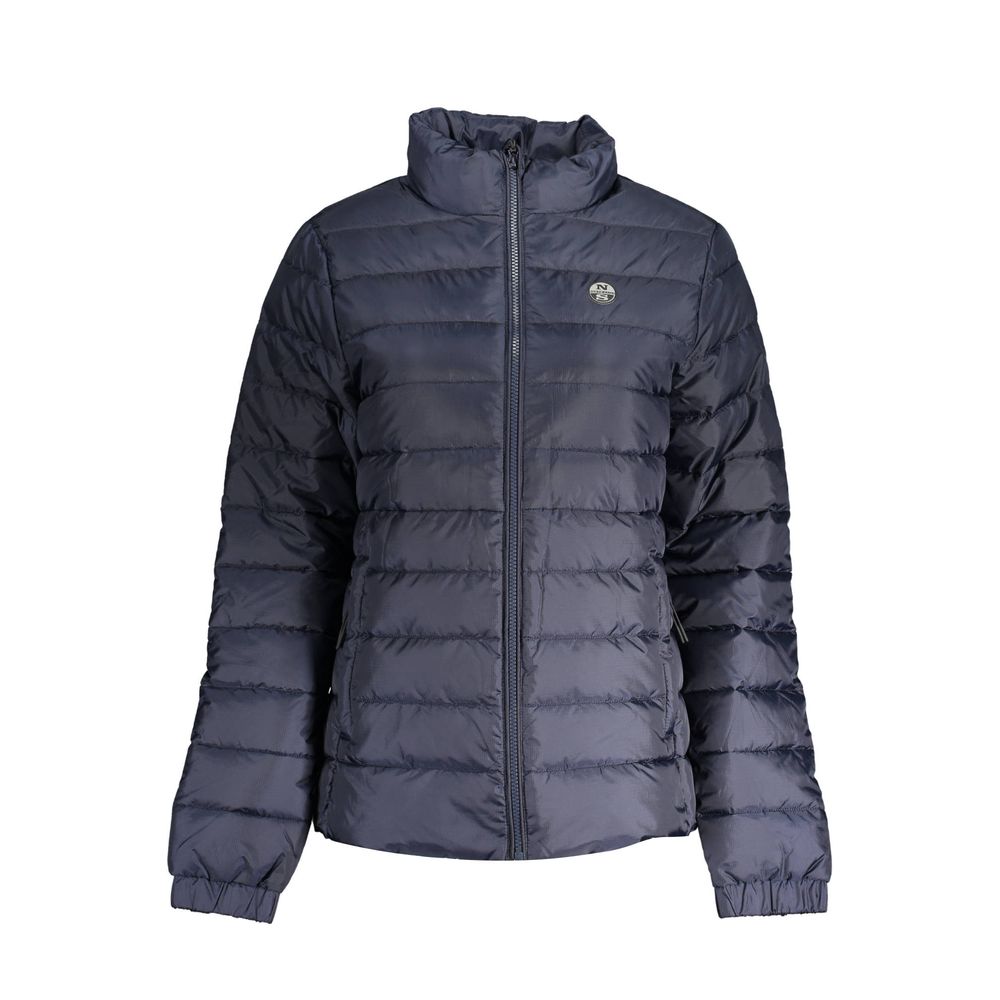 North Sails Blue Polyester Women Jacket | Regal Royce