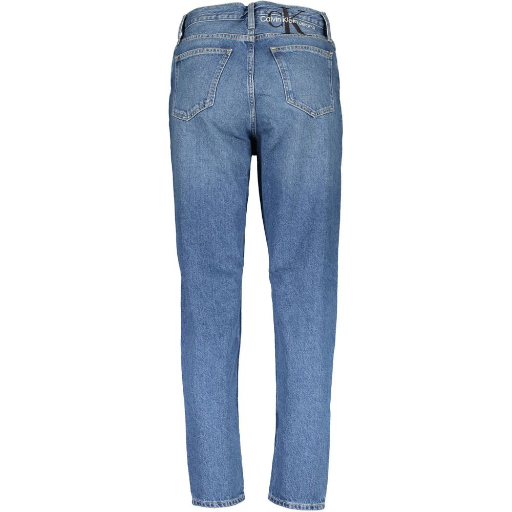 Calvin Klein Blue Cotton Women Jeans | Regal Royce