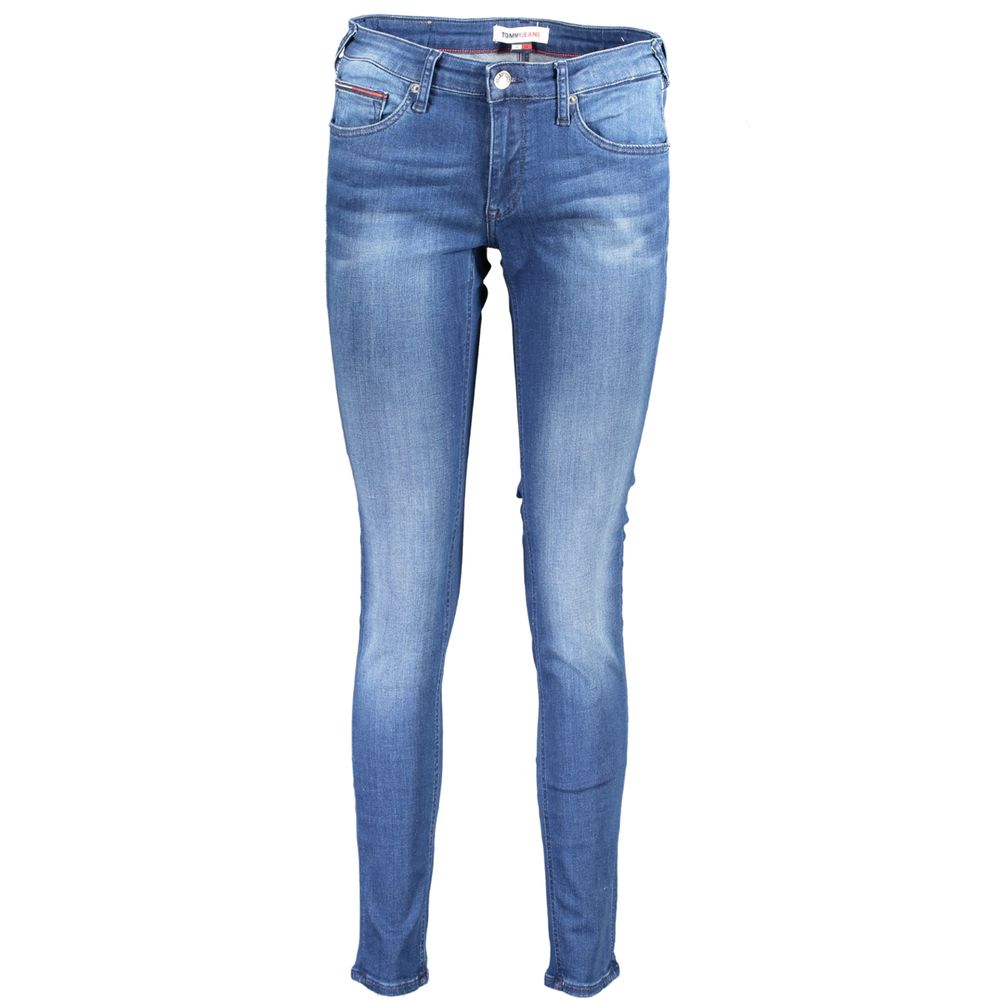 Tommy Hilfiger Blue Cotton Women Jeans | Regal Royce