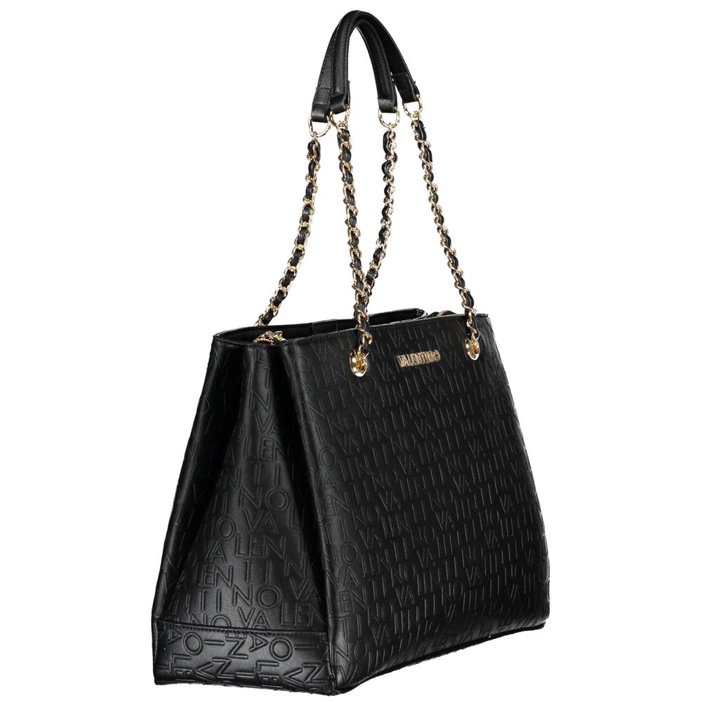 Mario Valentino Black Polyethylene Handbag | Regal Royce