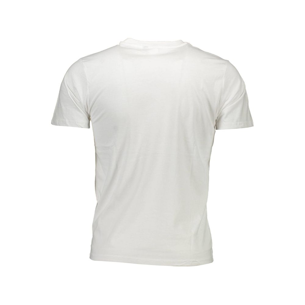 Sergio Tacchini White Cotton Men's T-Shirt | Regal Royce