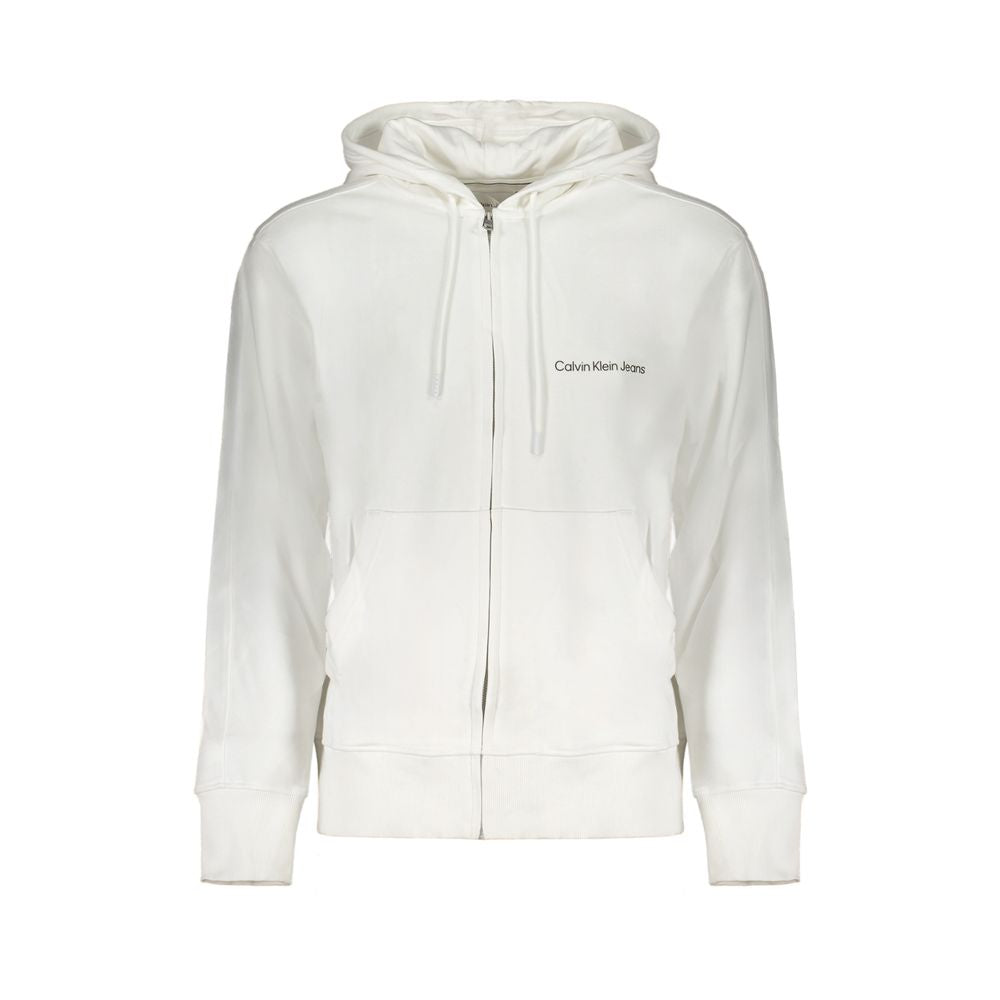 Calvin Klein White Cotton Men's Sweatshirt | Regal Royce