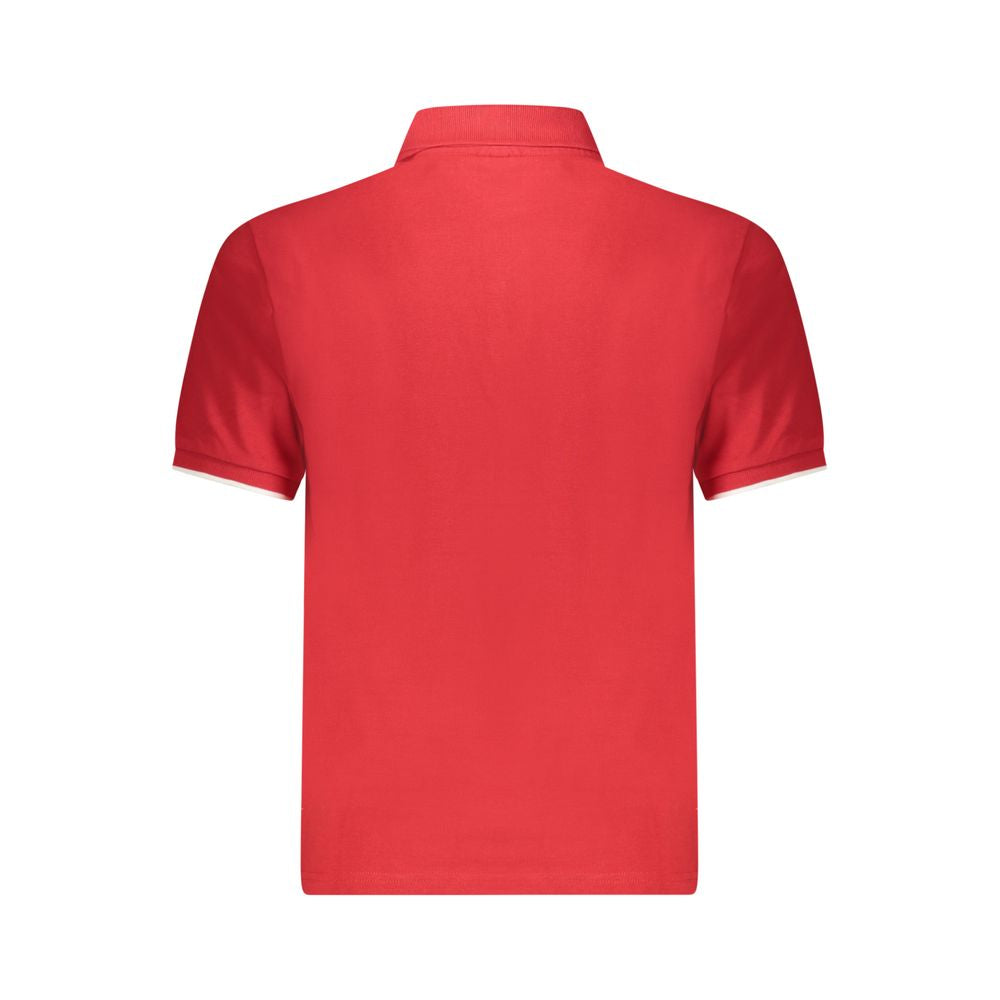 North Sails Red Cotton Men Polo | Regal Royce