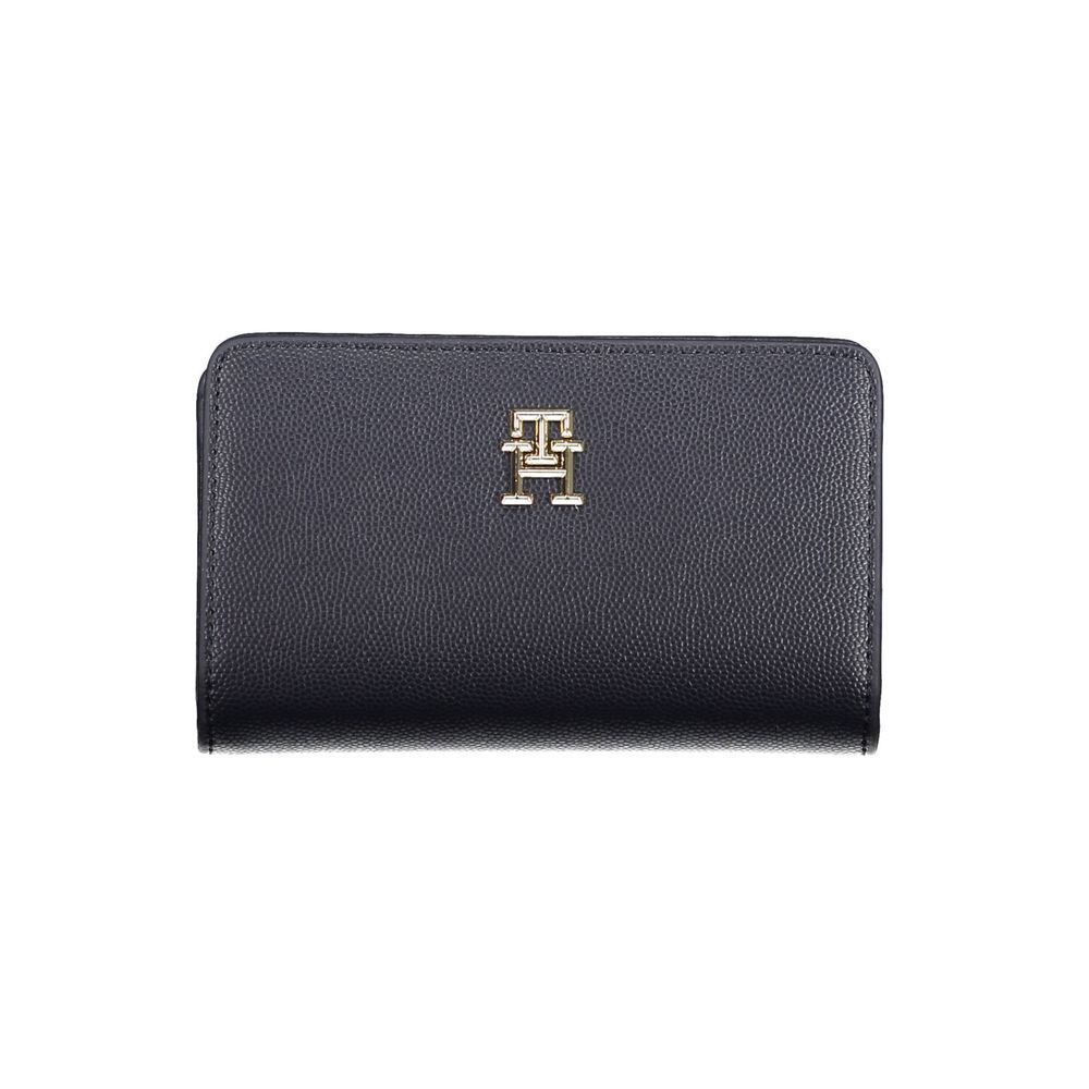 Tommy Hilfiger Blue Polyethylene Women Wallet | Regal Royce