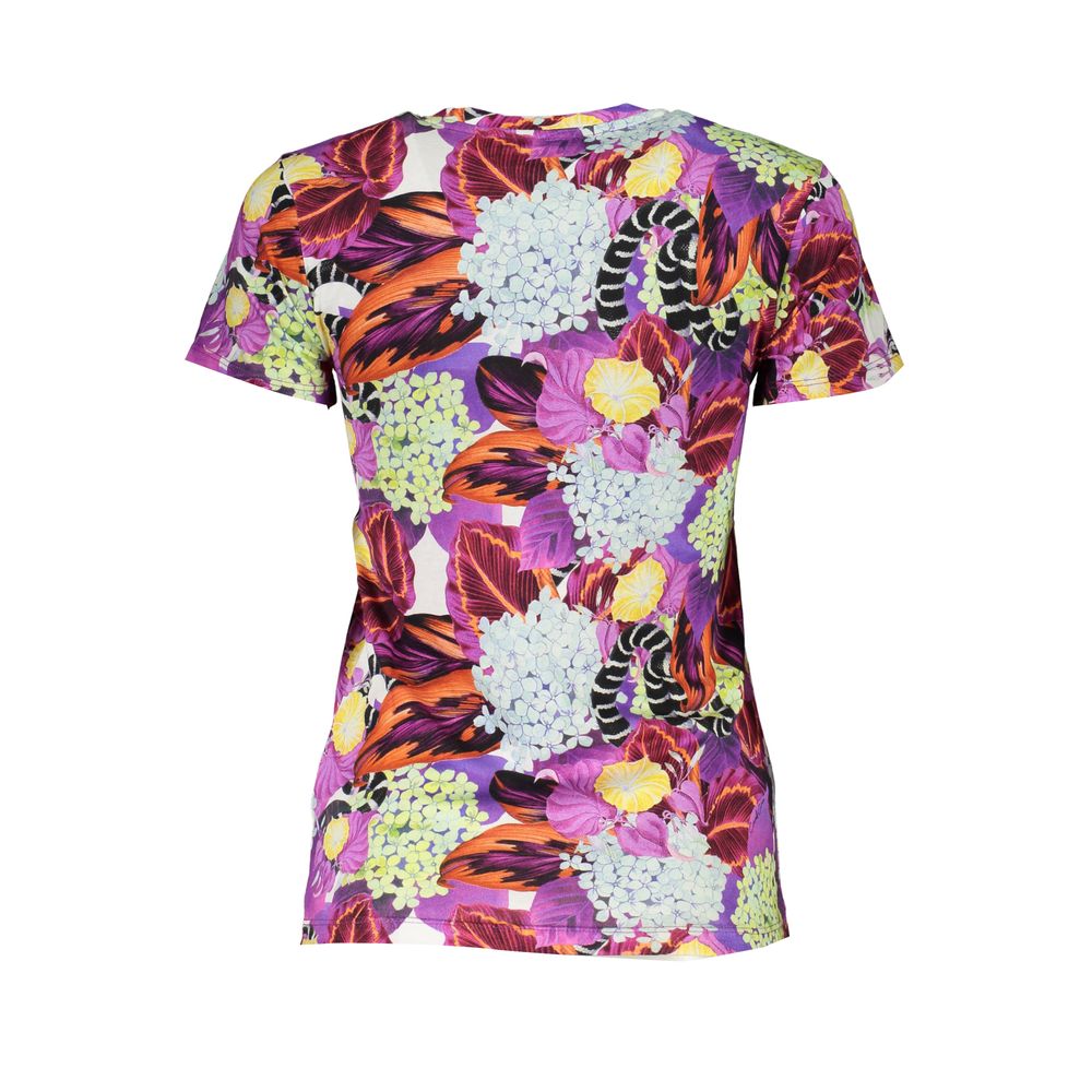 Cavalli Class Viola Cotton Women T-Shirt | Regal Royce