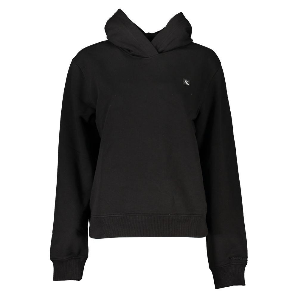 Calvin Klein Black Cotton Women's Sweatshirt | Regal Royce
