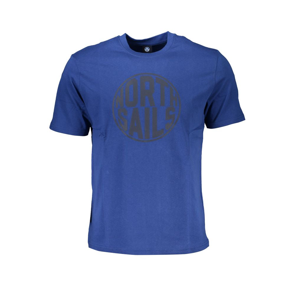 North Sails Blue Cotton Men's T-Shirt | Regal Royce