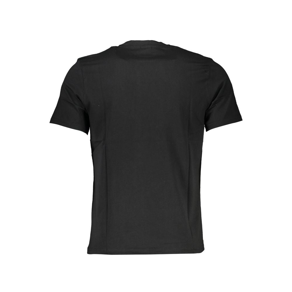 North Sails Black Cotton Men T-Shirt | Regal Royce