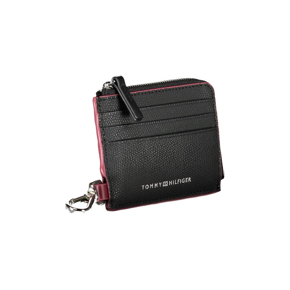 Tommy Hilfiger Black Leather Men Wallet Holder | Regal Royce