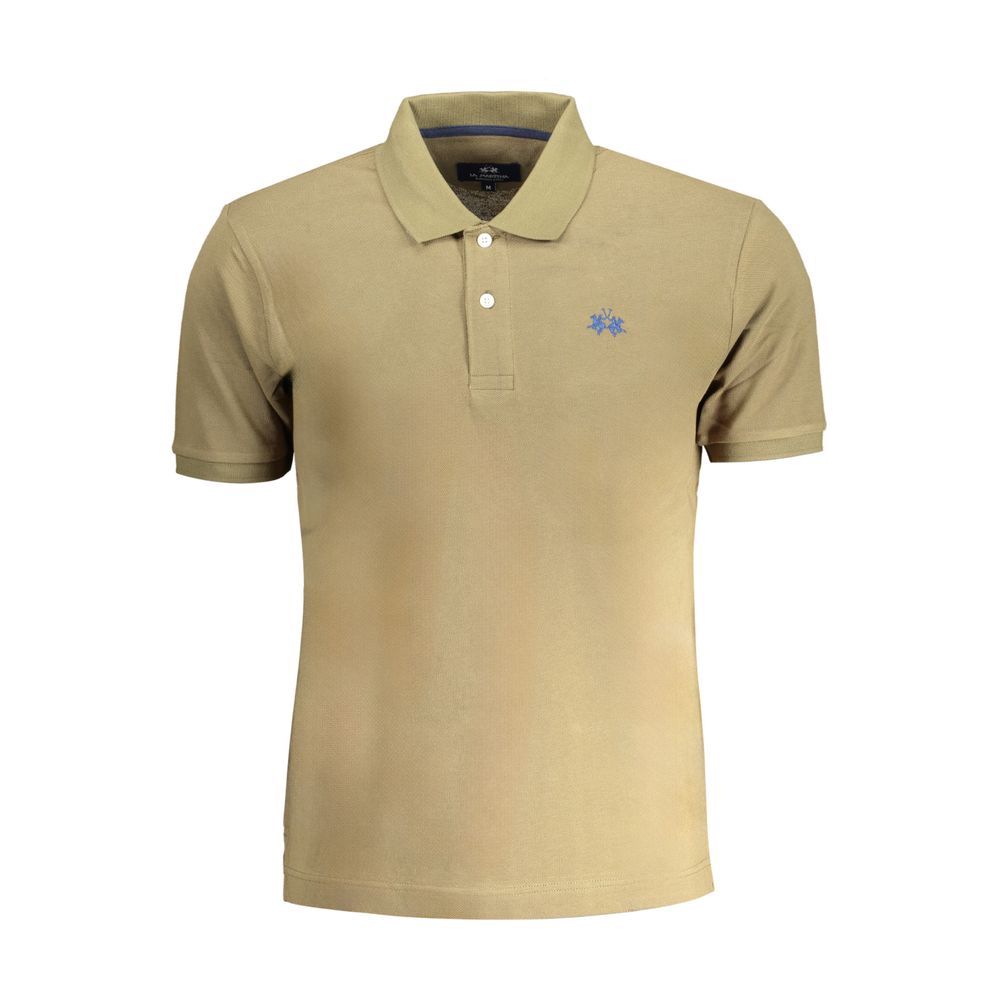 La Martina Verde Cotton Men's Polo Shirt | Regal Royce