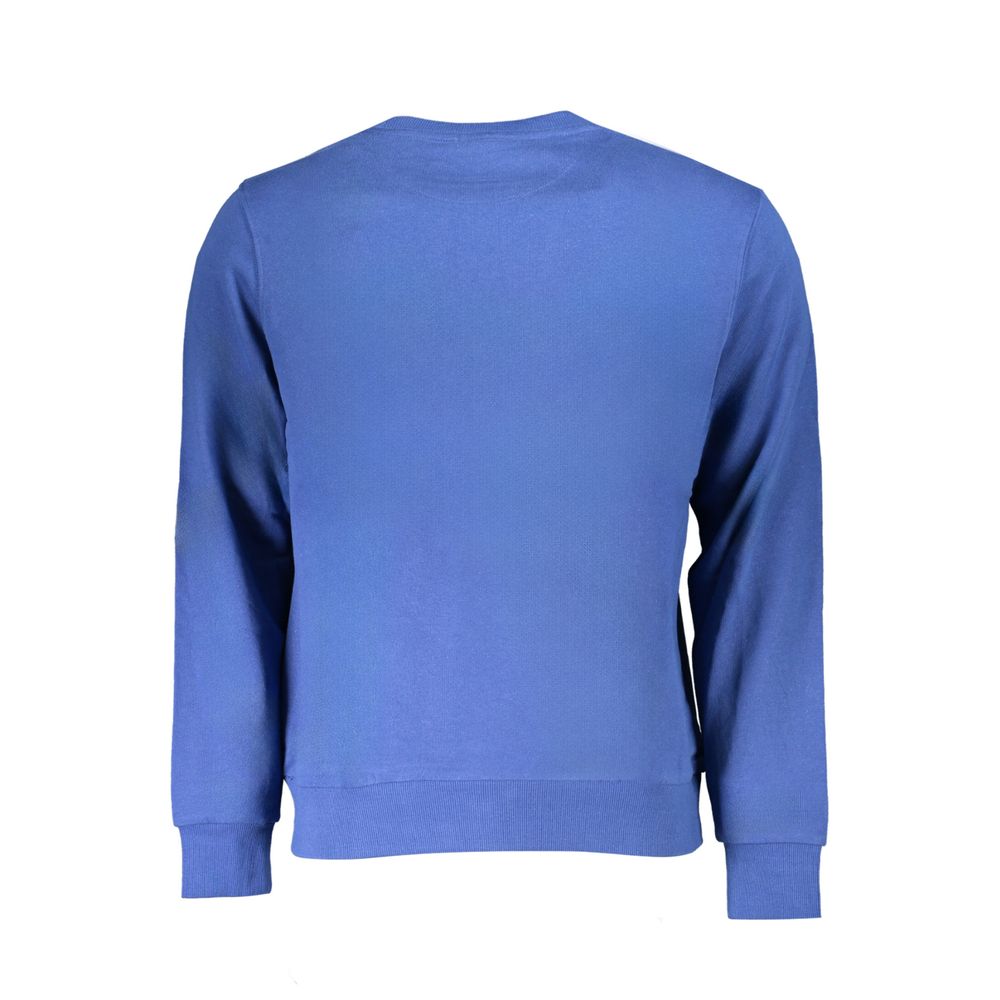 North Sails Blue Cotton Men Sweatshirt | Regal Royce