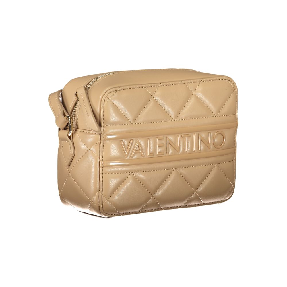 Mario Valentino Beige Polyurethane Women Shoulder Bag | Regal Royce