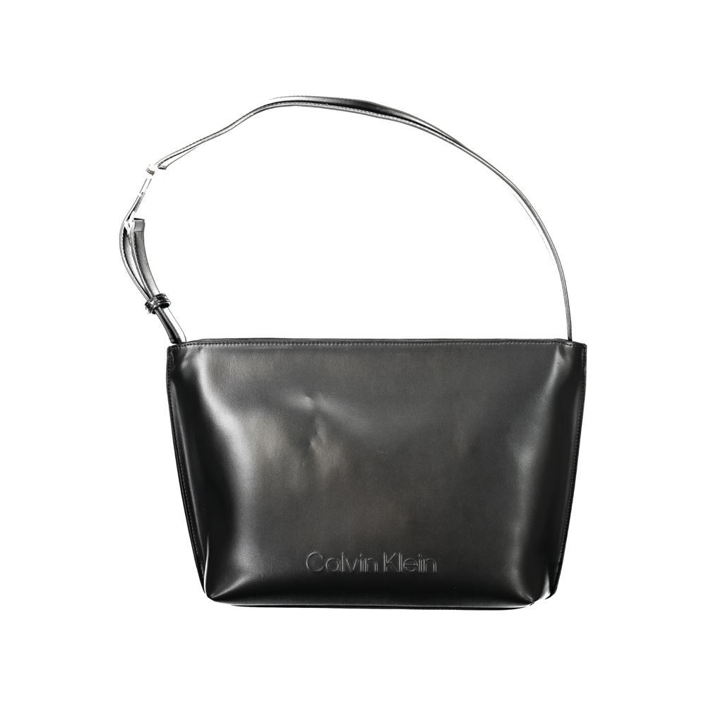 Calvin Klein Black Polyester Women Shoulder Bag | Regal Royce