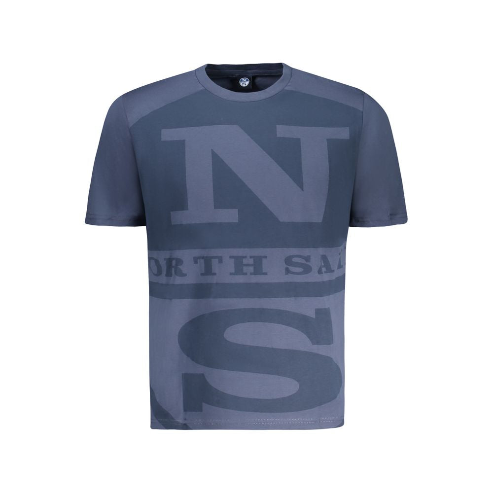 North Sails Blue Cotton Men's T-Shirt | Regal Royce