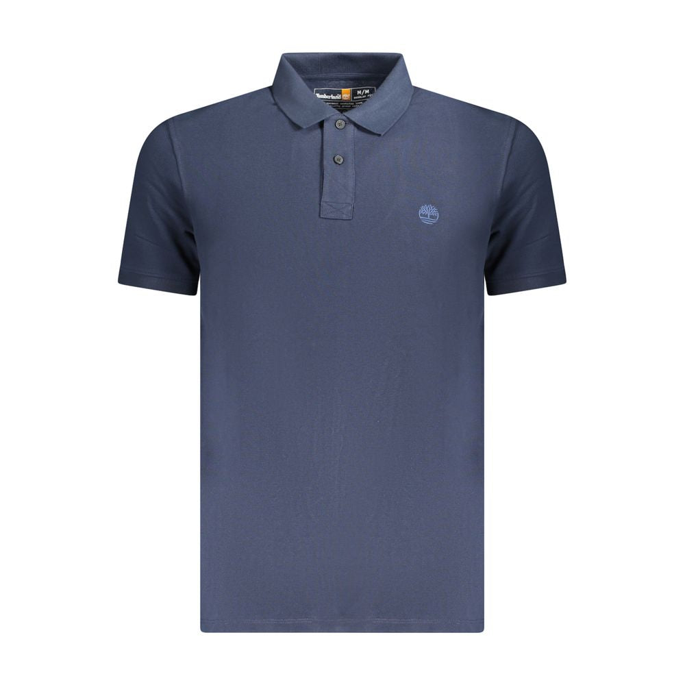Timberland Blu Cotton Mens Polo | Regal Royce