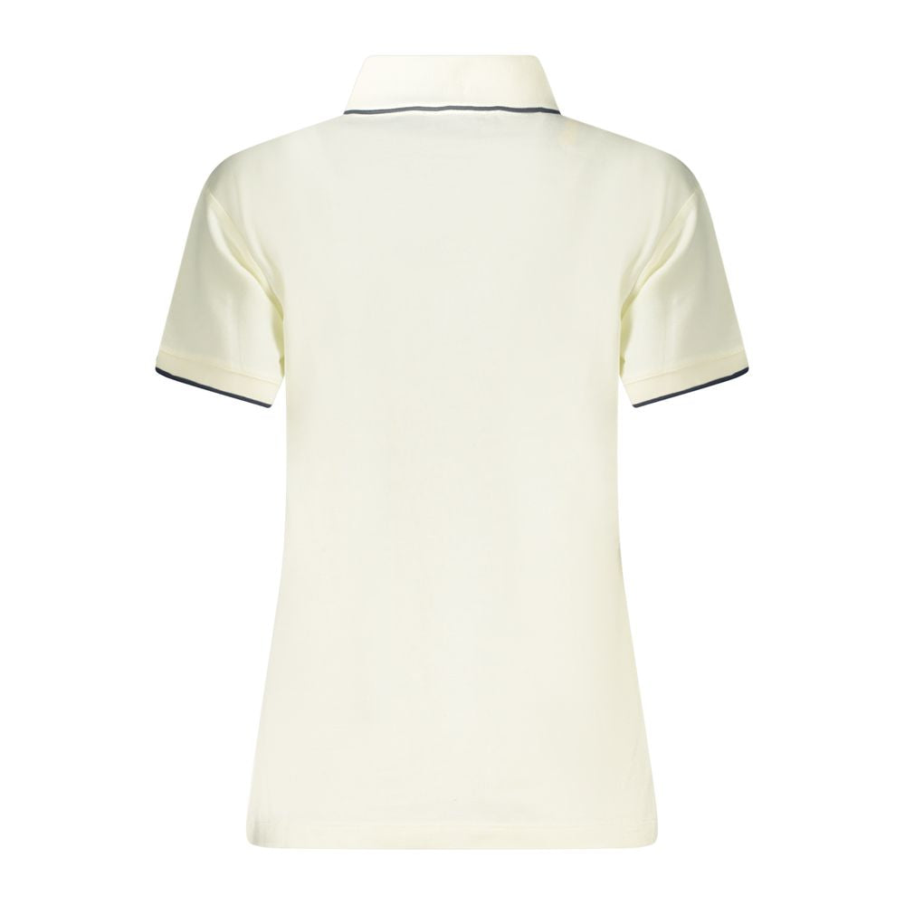 North Sails White Modal Women Polo | Regal Royce