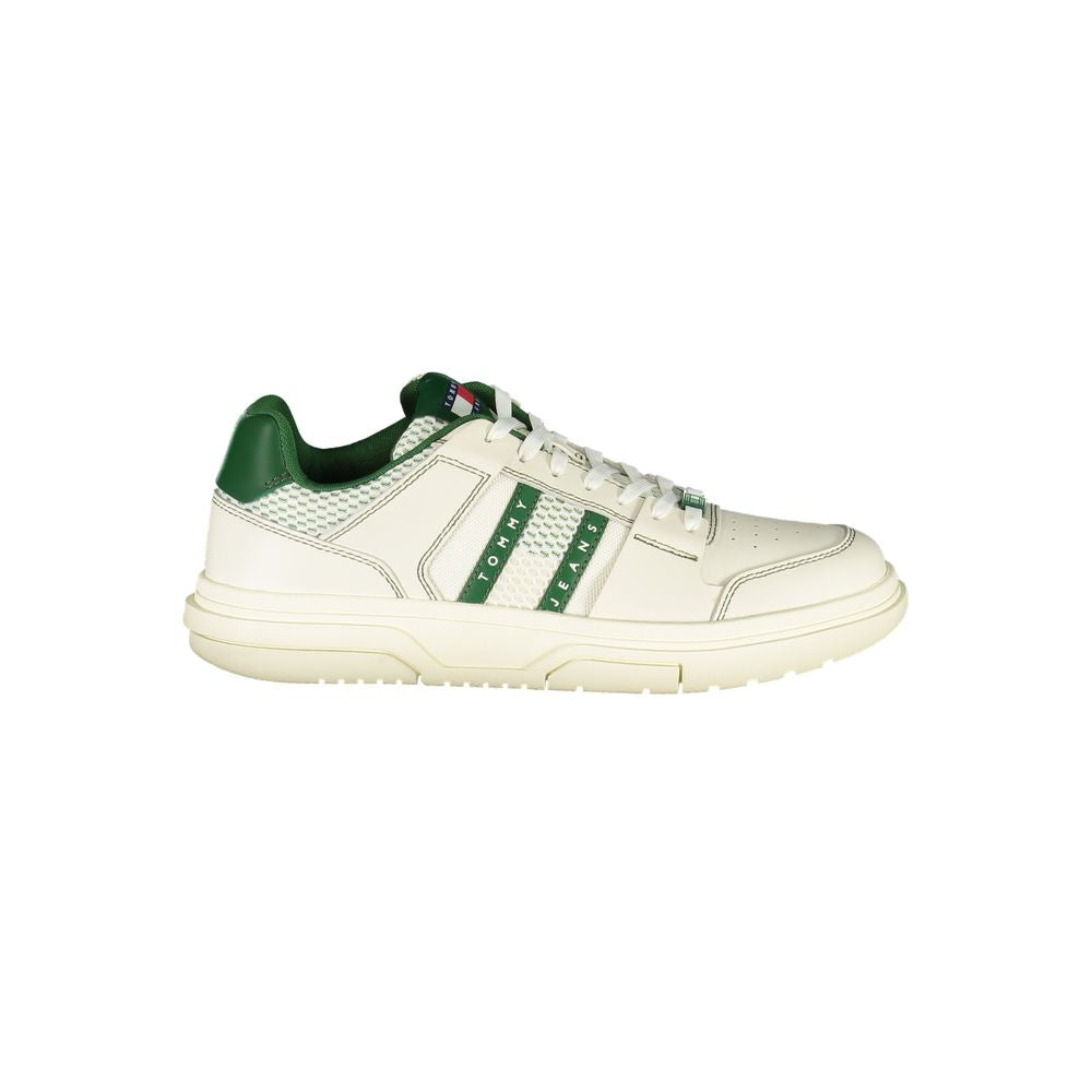 Tommy Hilfiger Green Leather Men Sneaker | Regal Royce