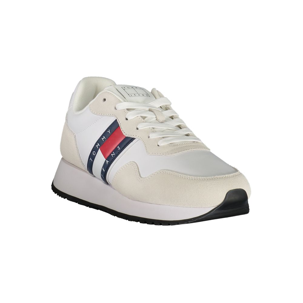Tommy Hilfiger Bianco Leather Men Sneaker | Regal Royce