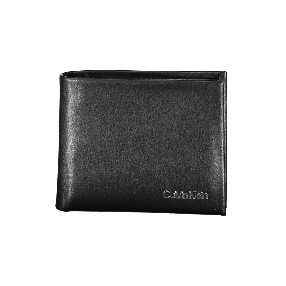 Calvin Klein Black Polyurethane Men Wallet | Regal Royce