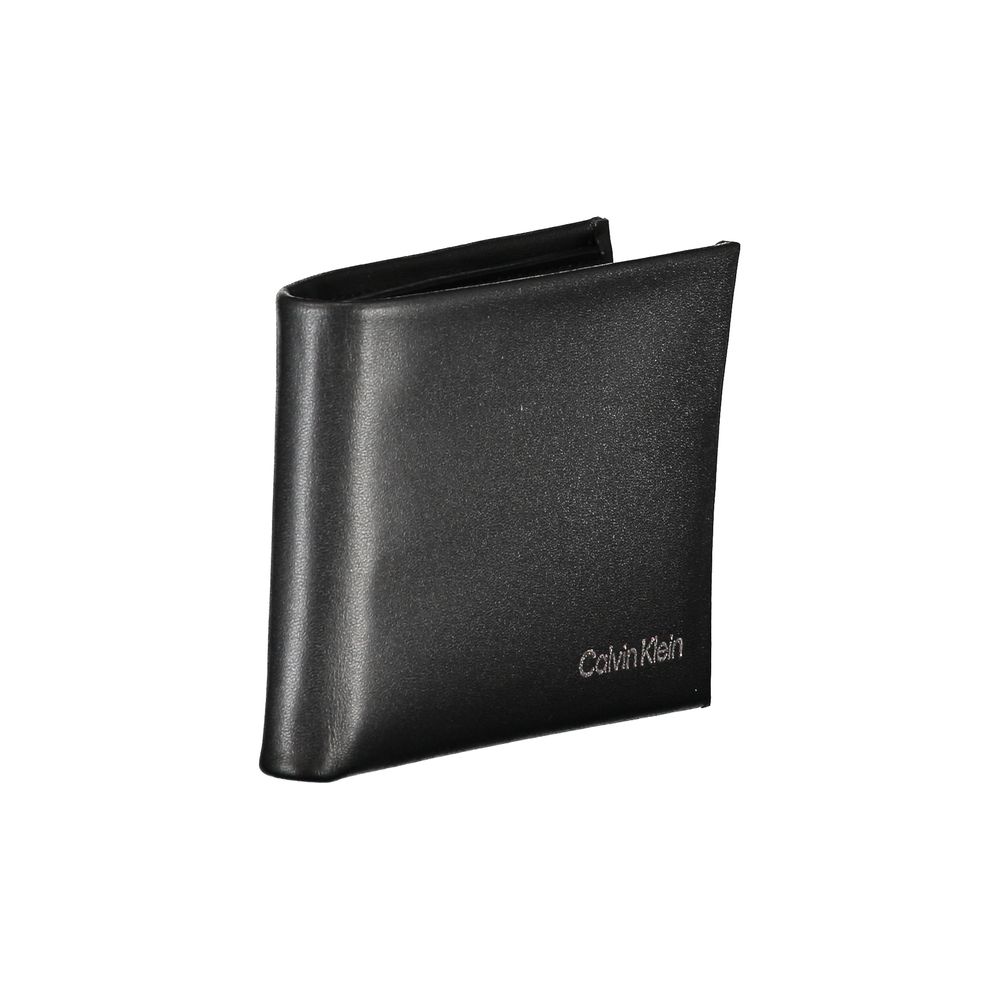 Calvin Klein Black Polyurethane Men Wallet | Regal Royce