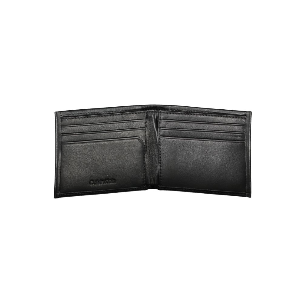 Calvin Klein Black Polyurethane Men Wallet | Regal Royce