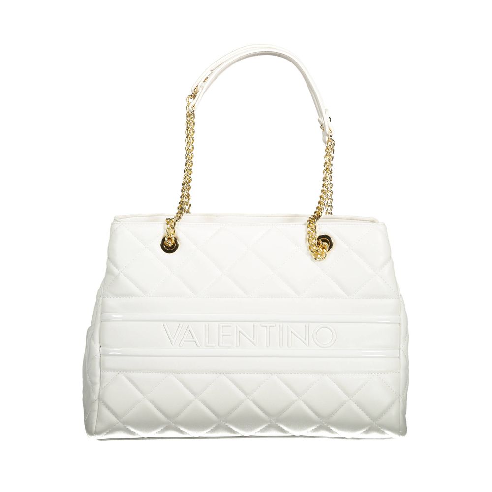 Mario Valentino Bianco Polyurethane Women Shoulder Bag | Regal Royce
