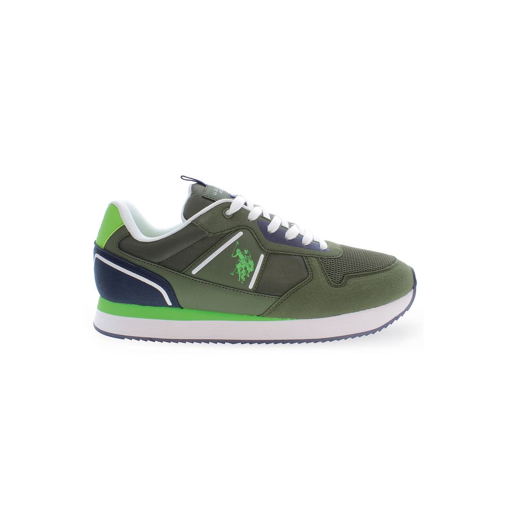 U.S. POLO ASSN. Verde Polyurethane Men Sneaker | Regal Royce