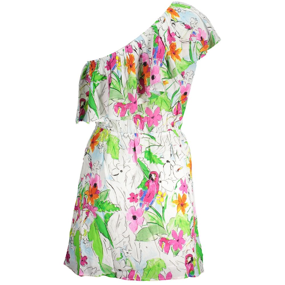 Desigual White Viscose Women Dress | Regal Royce