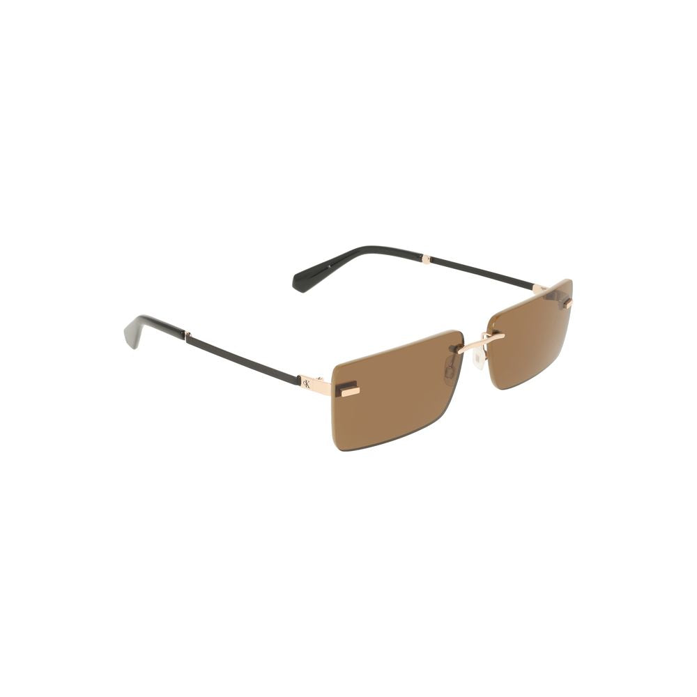 Calvin Klein Beige Metal Women Sunglasses | Regal Royce