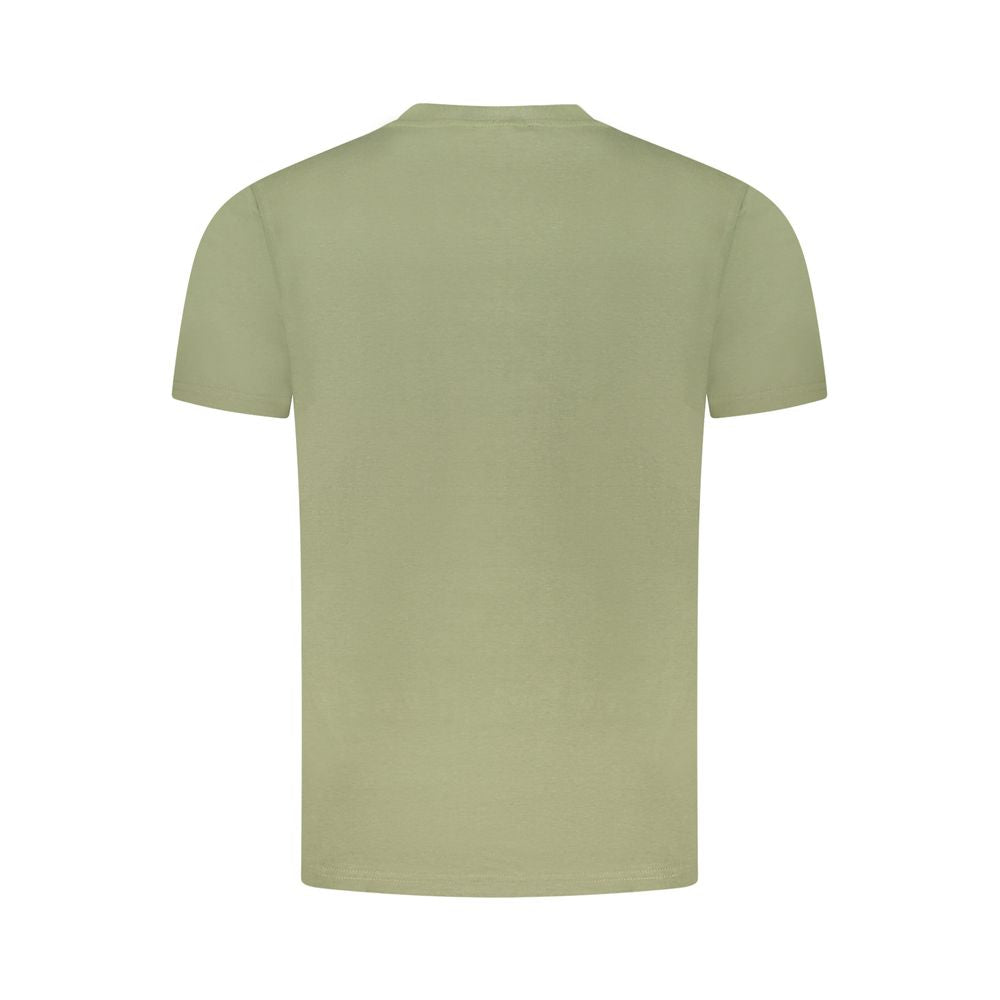 Cavalli Class Verde Cotton Men T-Shirt | Regal Royce
