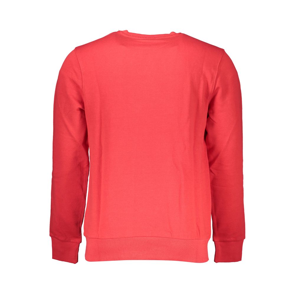 North Sails Red Cotton Men Sweater | Regal Royce