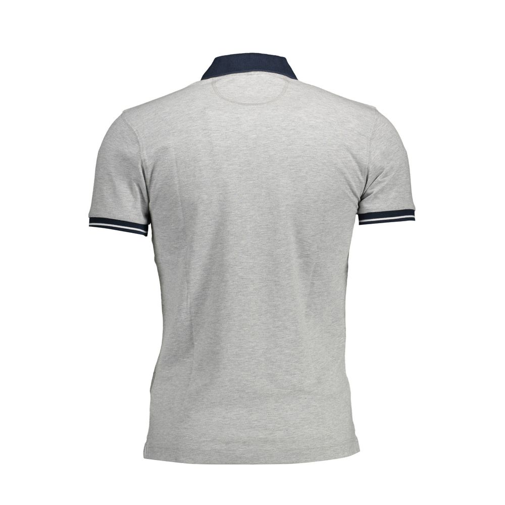 La Martina Grigio Cotton Men Polo | Regal Royce