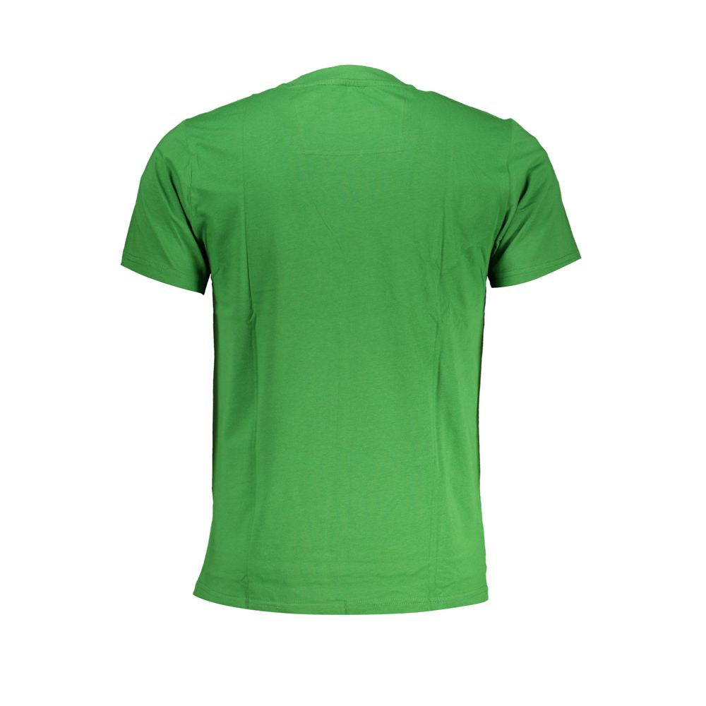 Cavalli Class Verde Cotton Mens T-Shirt | Regal Royce