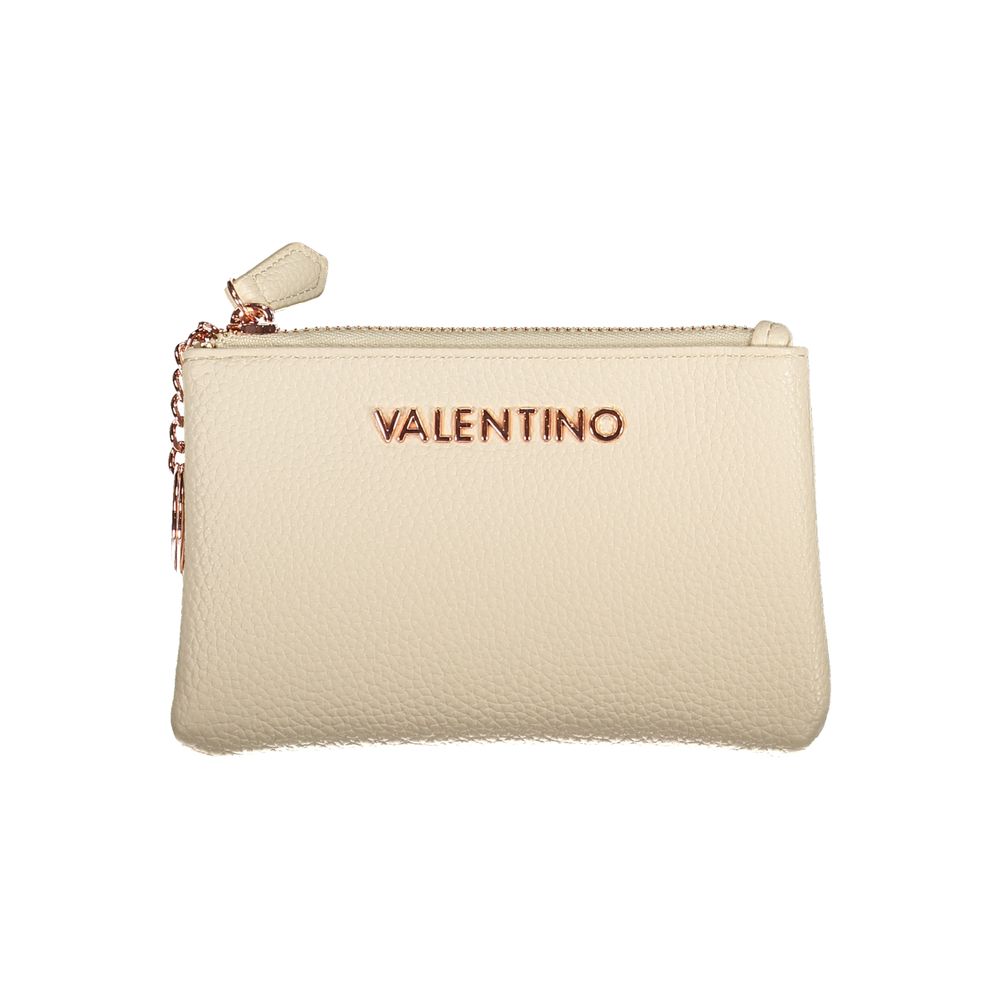 Mario Valentino Beige Polyethylene Women Wallet | Regal Royce