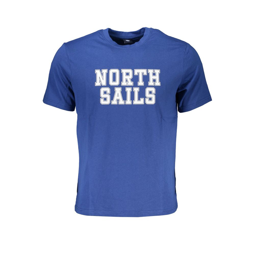 North Sails Blue Cotton Men's T-Shirt | Regal Royce