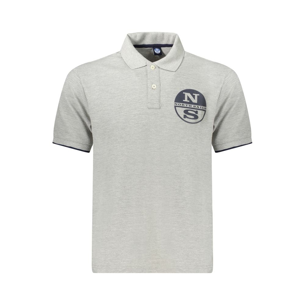 North Sails Grigio Cotton Men Polo | Regal Royce