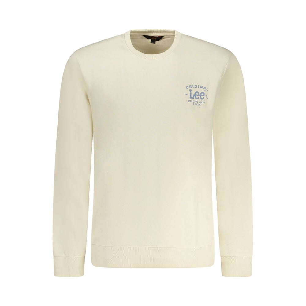 Lee Beige Cotton Men Sweatshirt | Regal Royce